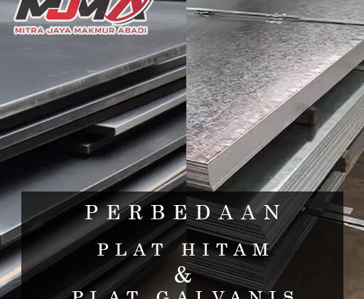 perbedaan plat hitam dan plat galvanis